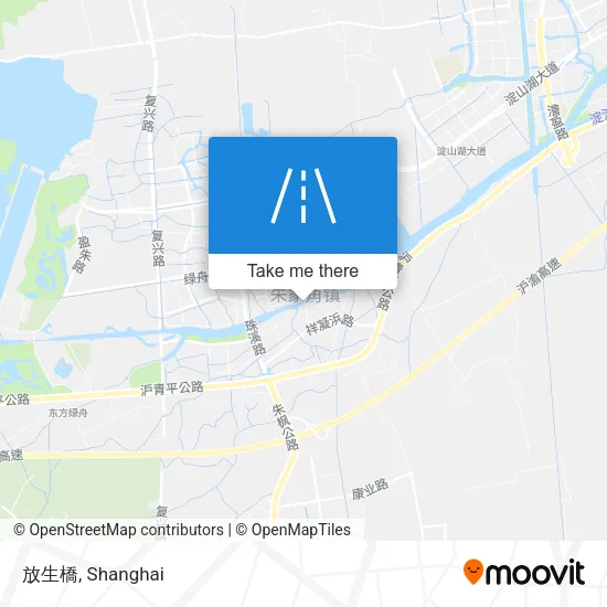 放生橋 map