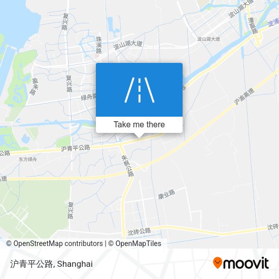 沪青平公路 map