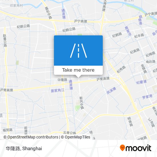 华隆路 map