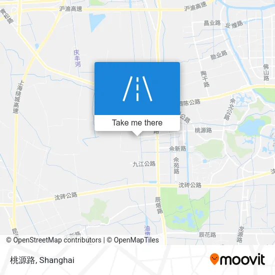 桃源路 map