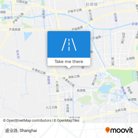 盛业路 map