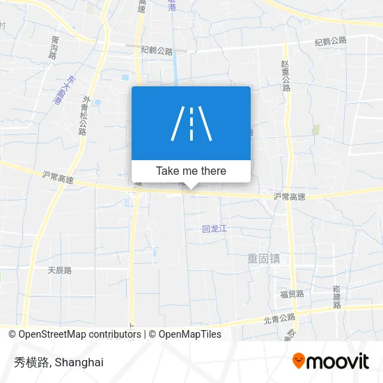 秀横路 map