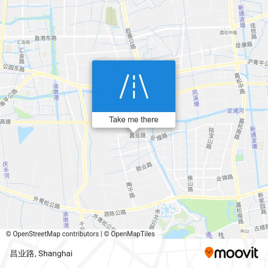 昌业路 map