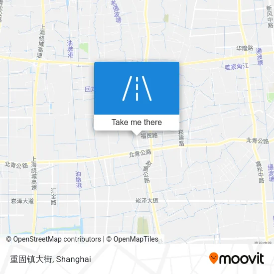 重固镇大街 map