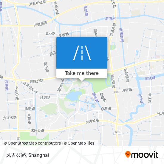 凤古公路 map