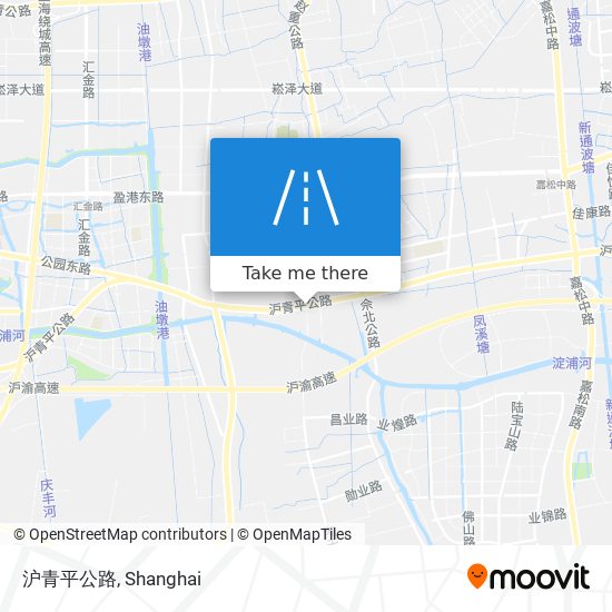 沪青平公路 map