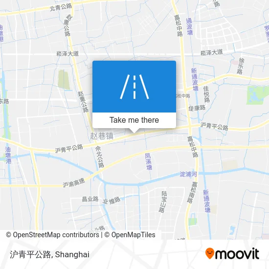 沪青平公路 map