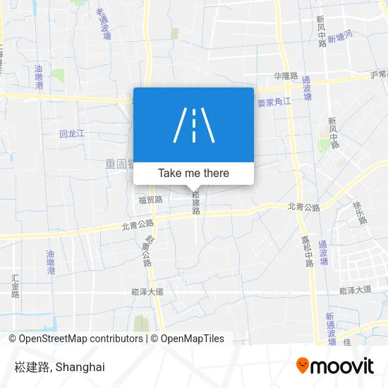 崧建路 map