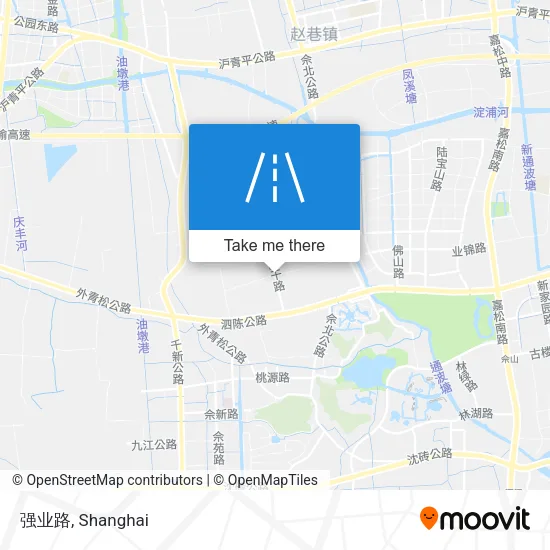 强业路 map