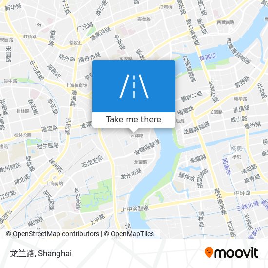 龙兰路 map