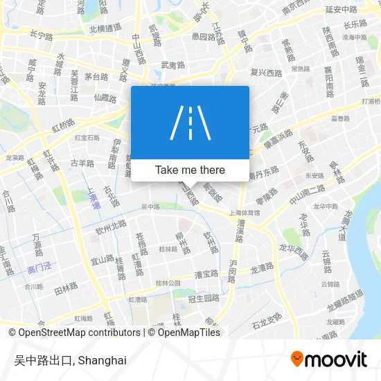 吴中路出口 map