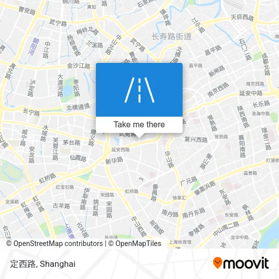 定西路 map