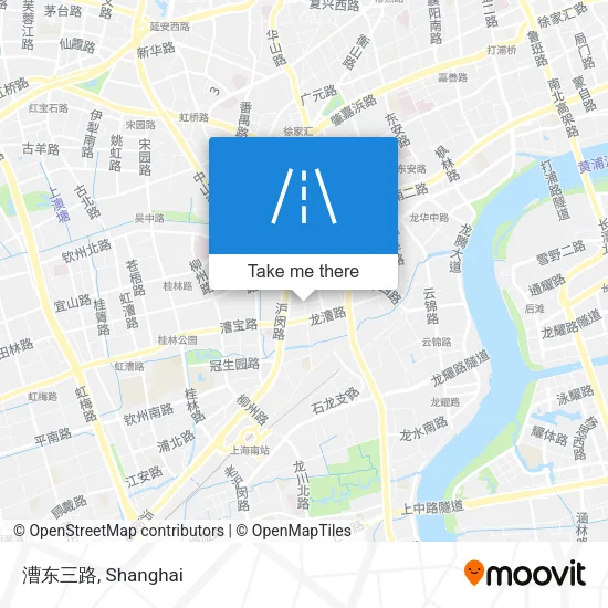 漕东三路 map