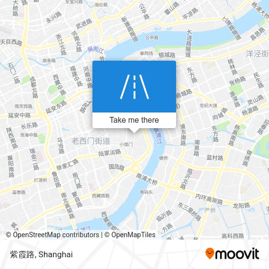 紫霞路 map