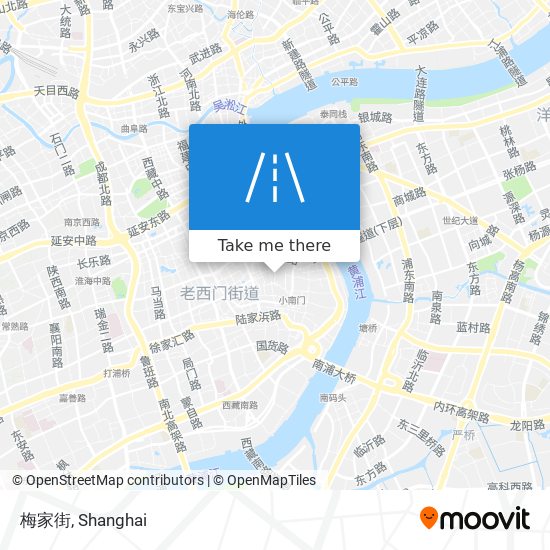梅家街 map