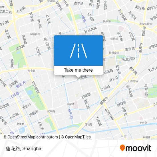 莲花路 map