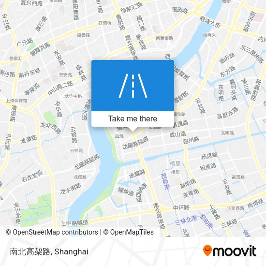 南北高架路 map