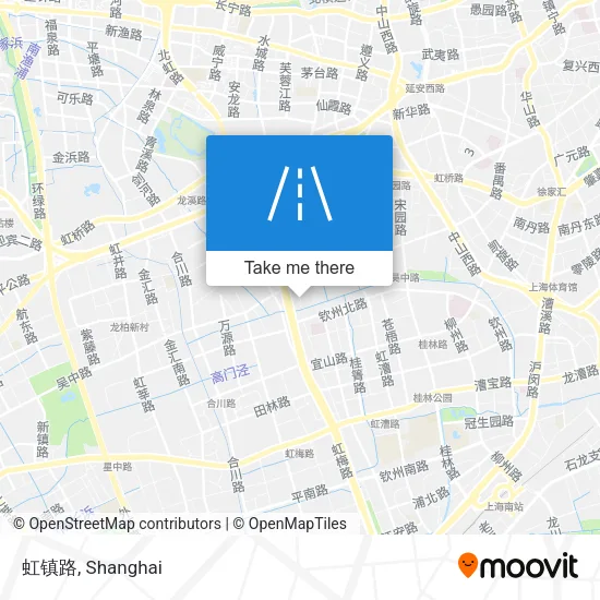 虹镇路 map