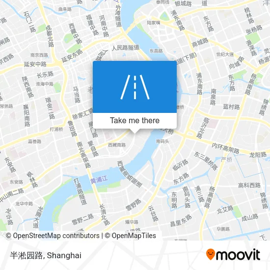 半淞园路 map