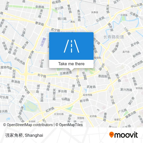 强家角桥 map