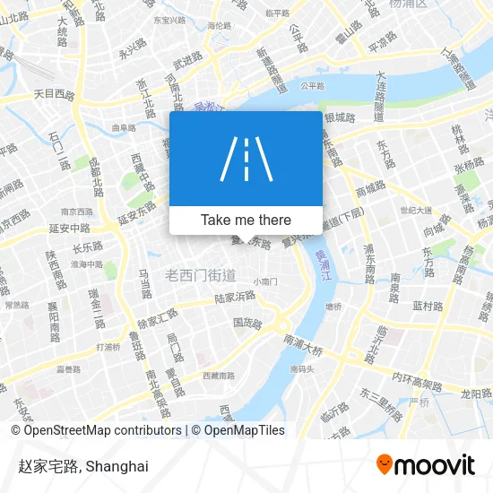 赵家宅路 map
