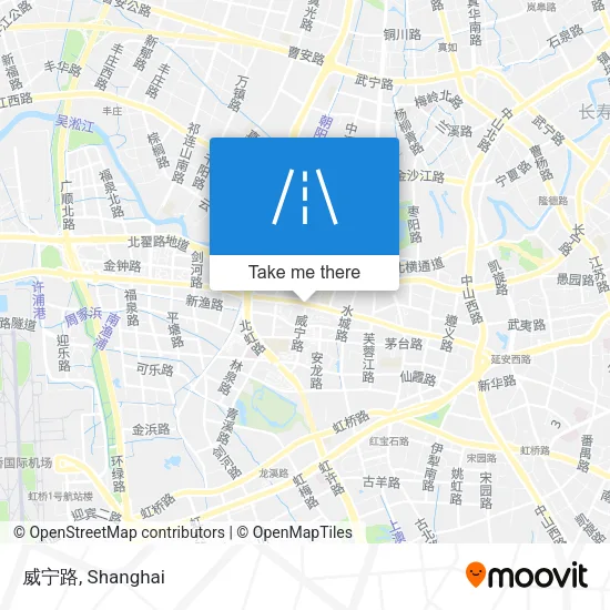 威宁路 map