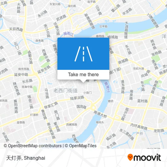 天灯弄 map