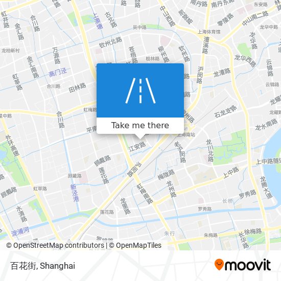 百花街 map