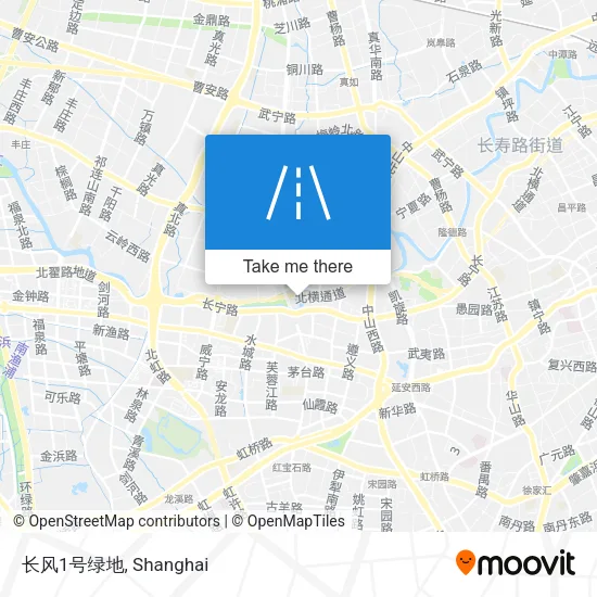 长风1号绿地 map