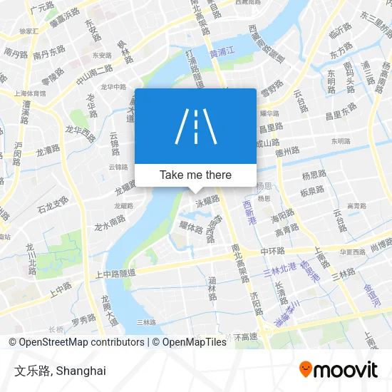 文乐路 map