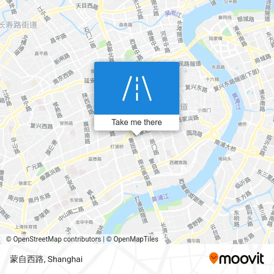 蒙自西路 map