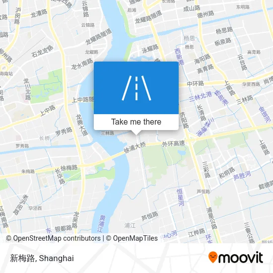 新梅路 map