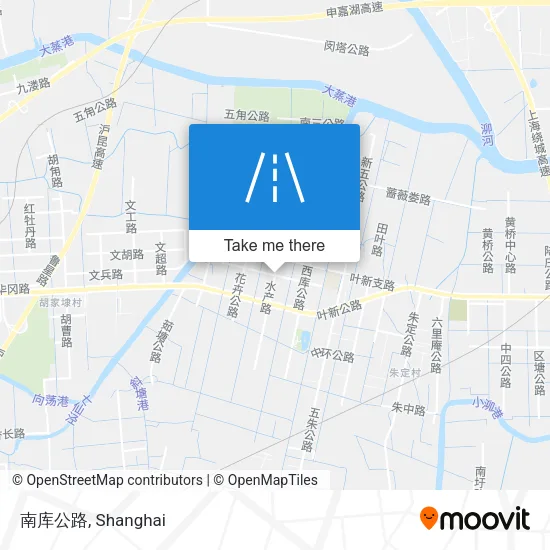 南库公路 map