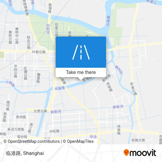 临港路 map