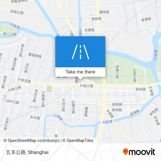 五丰公路 map