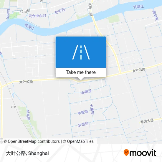 大叶公路 map