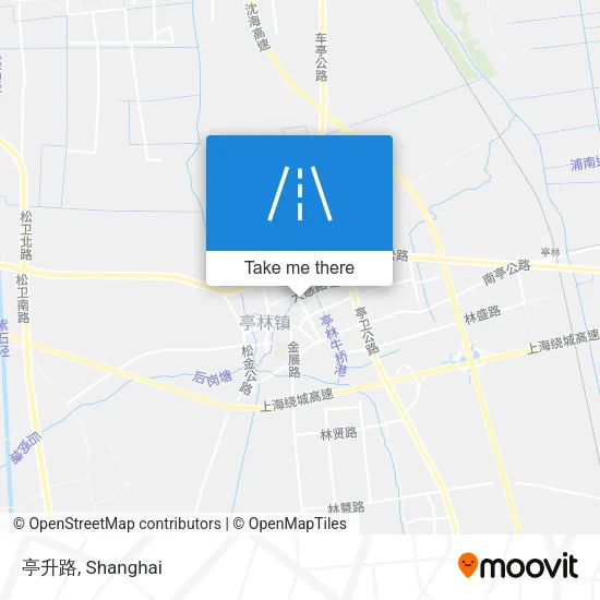 亭升路 map