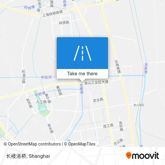 长楼港桥 map