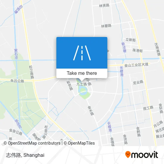 志伟路 map