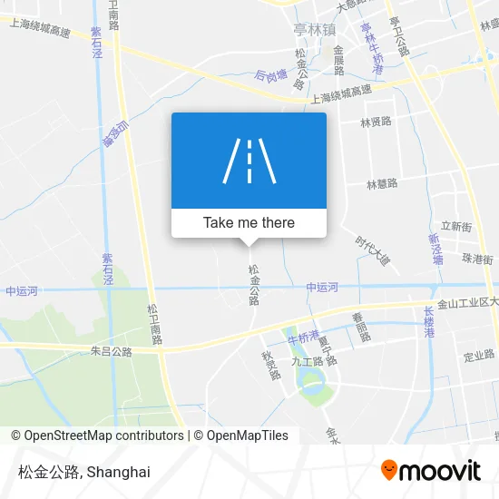 松金公路 map