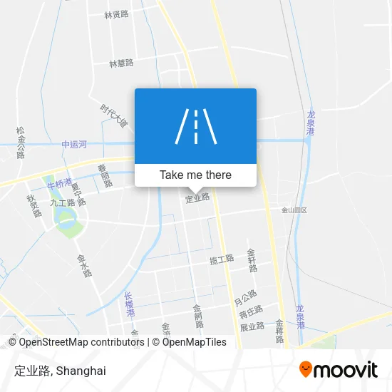 定业路 map