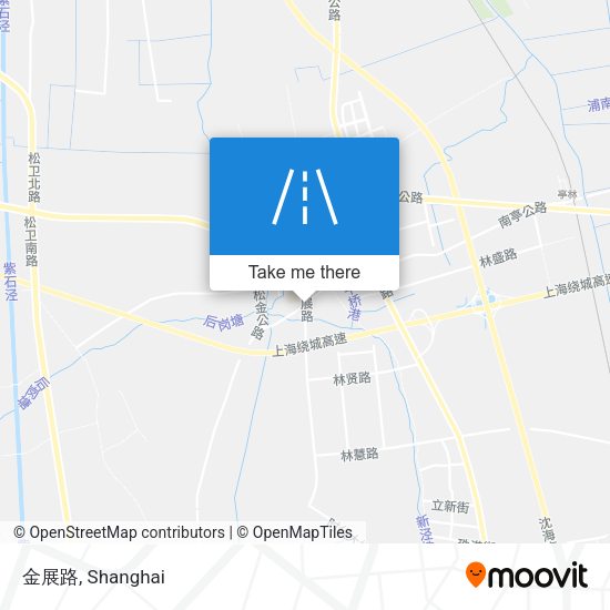 金展路 map