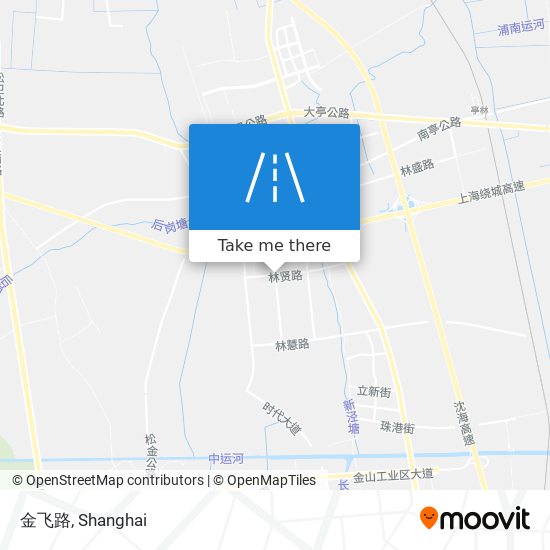 金飞路 map