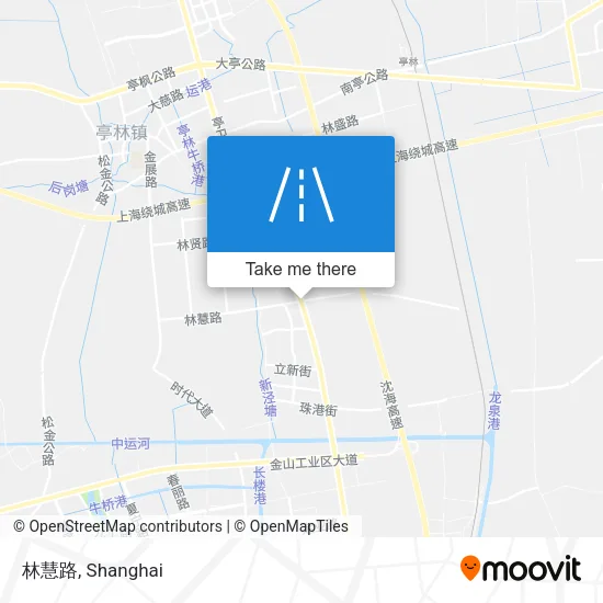 林慧路 map