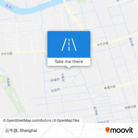 云牛路 map