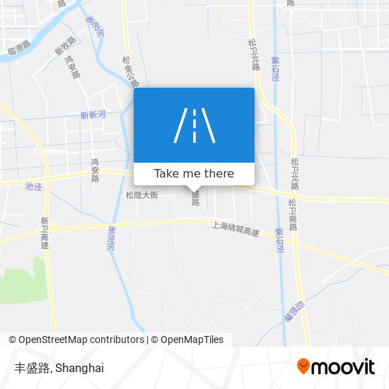 丰盛路 map