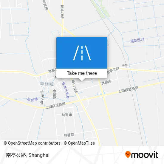 南亭公路 map