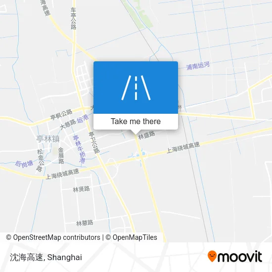 沈海高速 map