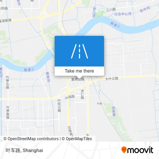 叶车路 map