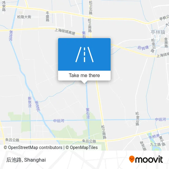 后池路 map